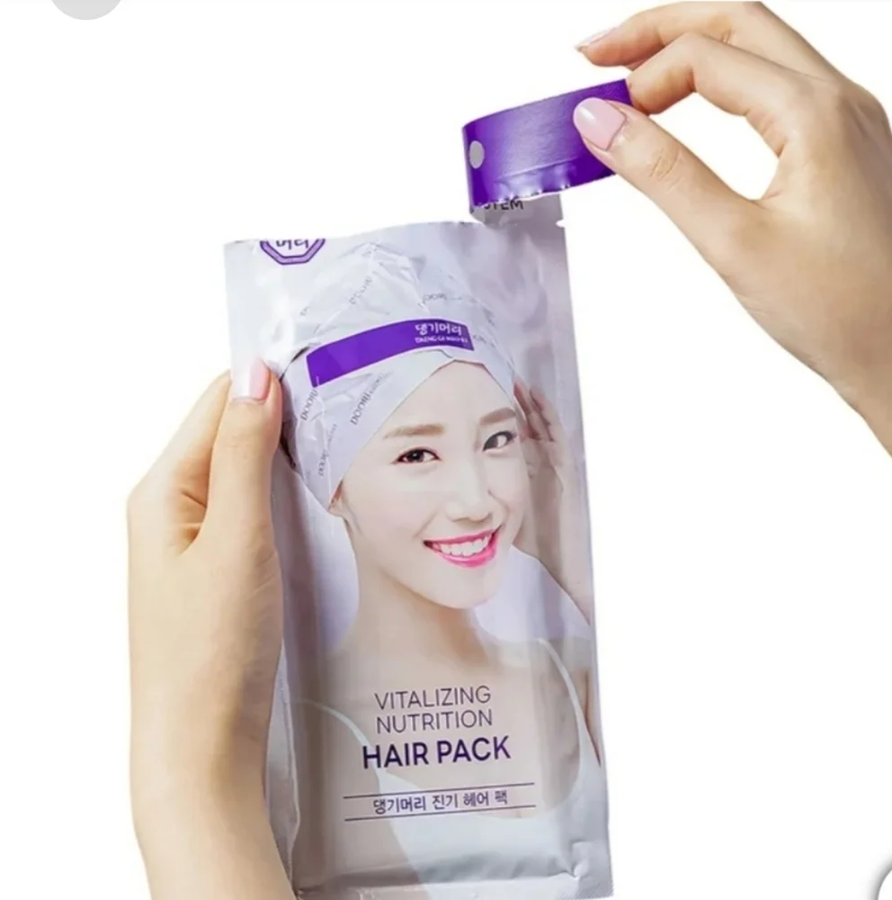 Daeng Gi Meo Ri - Vitalizing Nutrition Hair Pack, 6-count - Korean Beauty - NEW